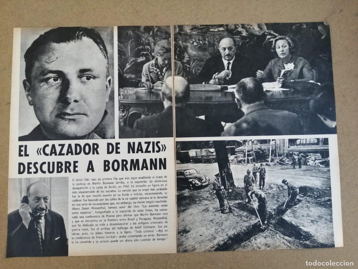 Otros Art&iacute;culos de Coleccionismo en Papel: REPORTAJE. EL CAZADOR DE NAZIS, DESCUBRE A MARTIN BORMANN