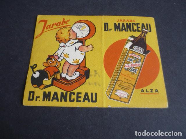 Collectionnisme Papier divers: JARABE DR. MANCEAU PUBLICIDAD