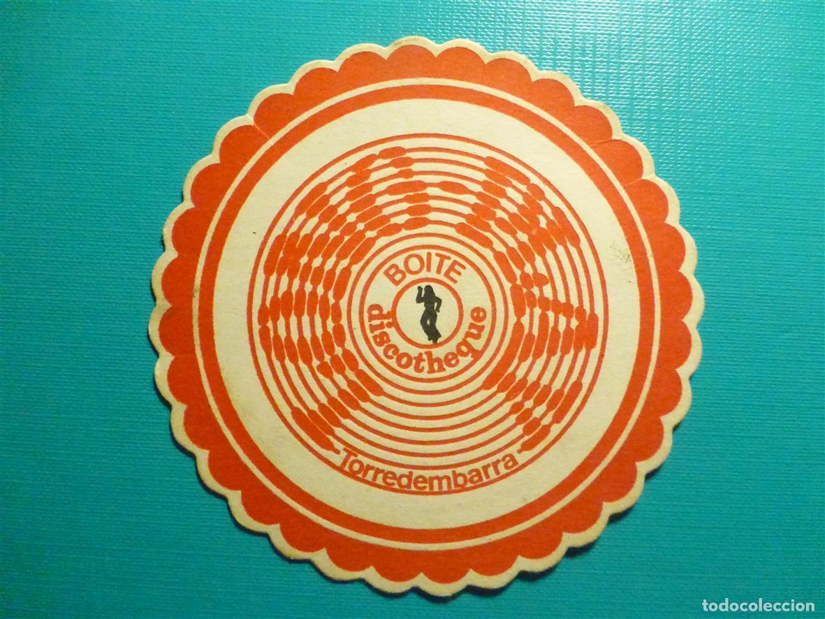 Otros Art&iacute;culos de Coleccionismo en Papel: Posavasos Pub Disco-Bar - Long Play Boite - Discotheque - Pub - Torredembarra - Tarragona