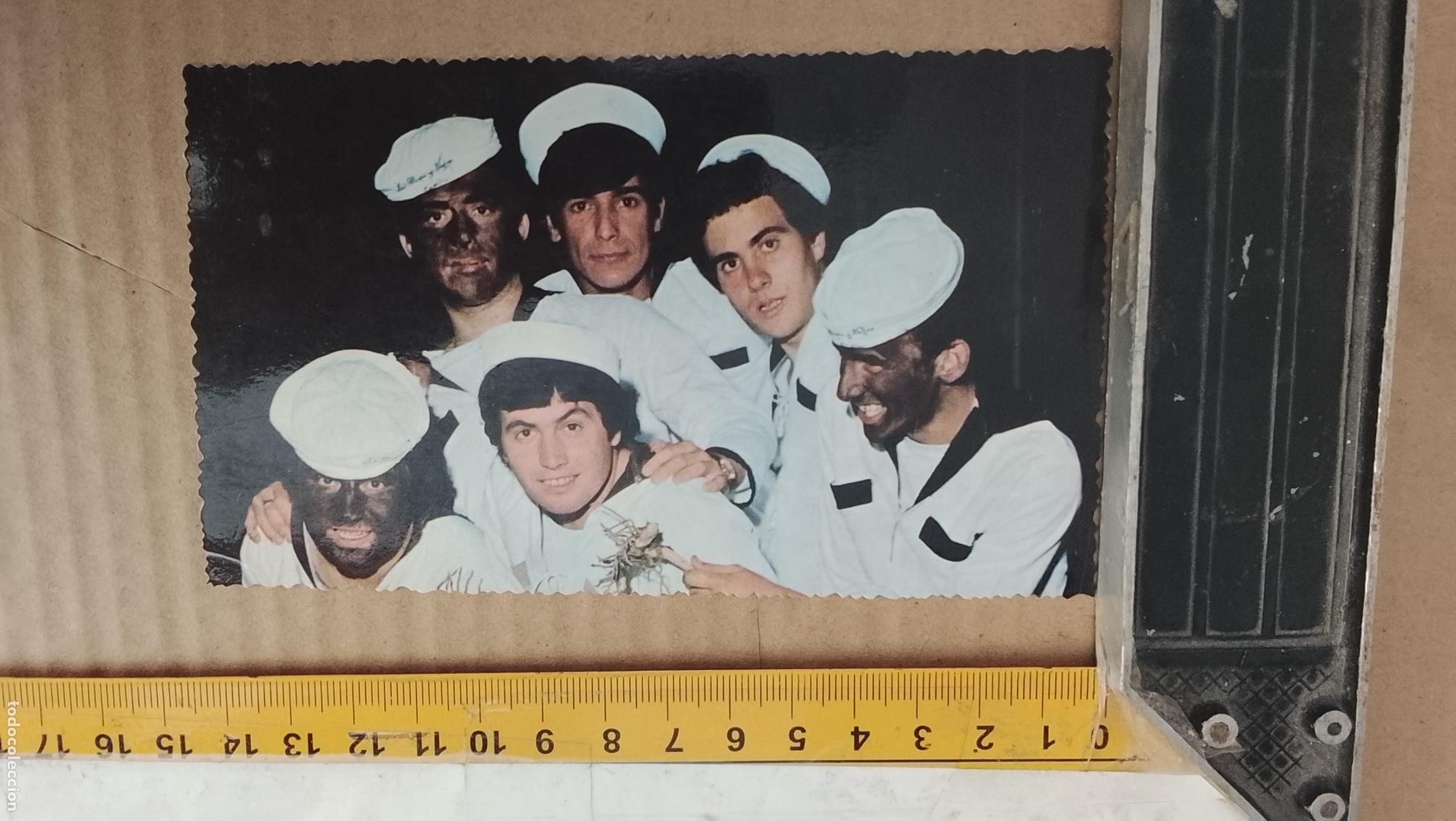 Paper Collecting Others: ANTIGUO carton troquelado tipo cromo carnaval de cadiz agrupacion