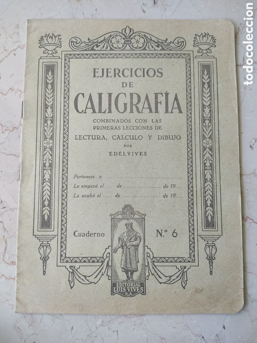 Paper Collecting Others: EJERCICIOS DE CALIGRAFIA EDELVIVES N&deg; 6
