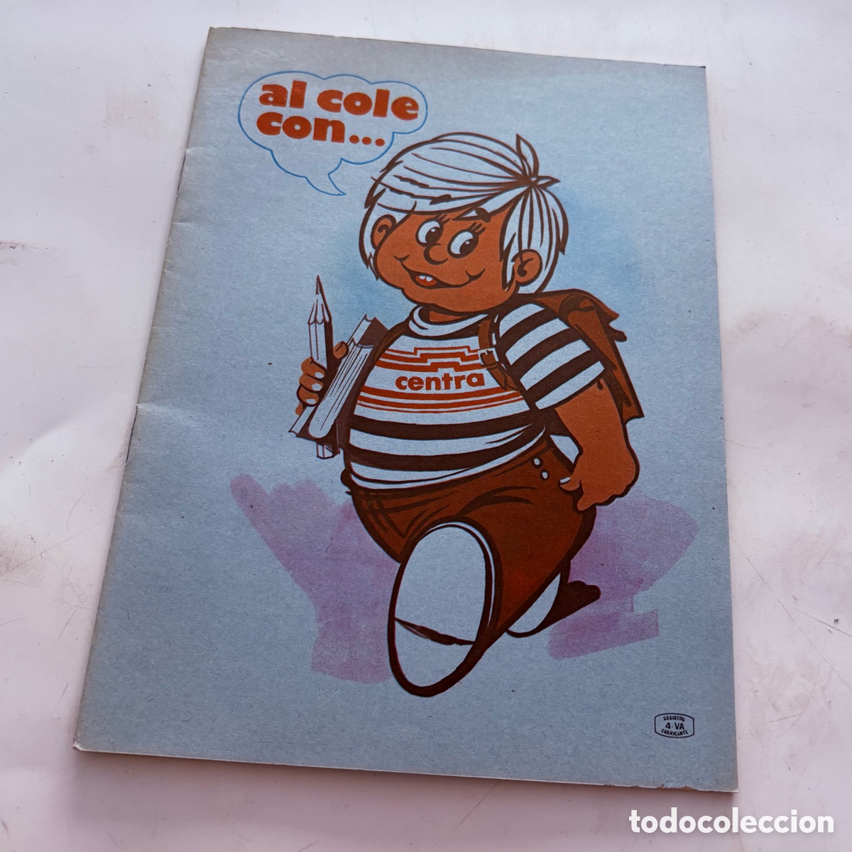 Otros Art&iacute;culos de Coleccionismo en Papel: Antiguo cuaderno libreta regalo de supermercados centra al cole con a&ntilde;os 70