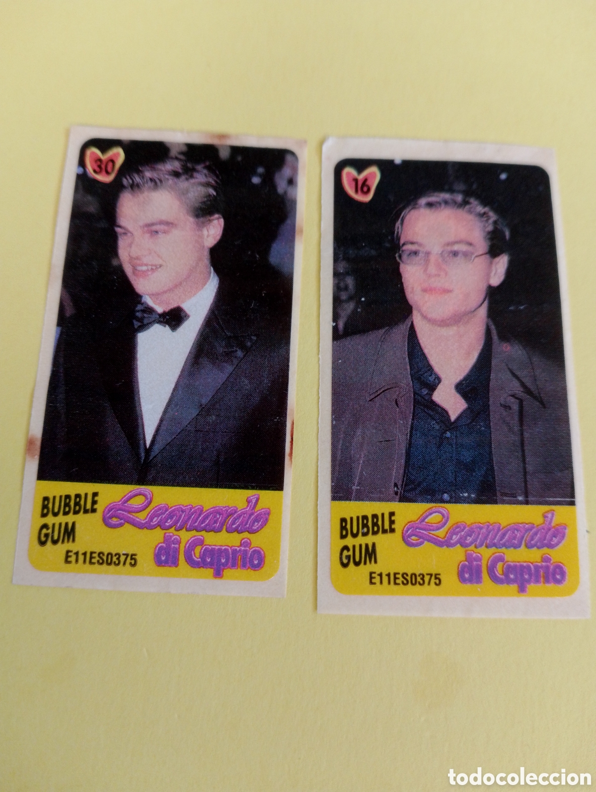 Otros Art&iacute;culos de Coleccionismo en Papel: Chicles DiCaprio 30,16 chicles