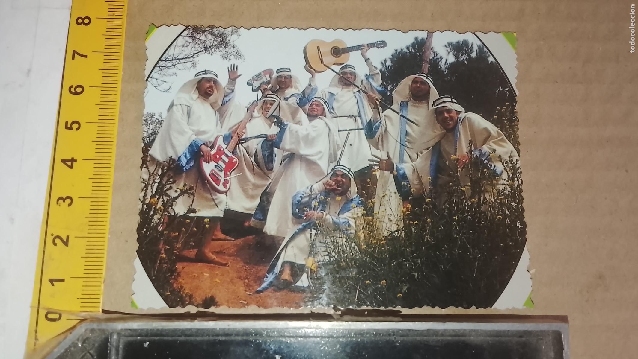 Otros Art&iacute;culos de Coleccionismo en Papel: ANTIGUO carton troquelado tipo cromo, carnaval de cadiz agrupacion