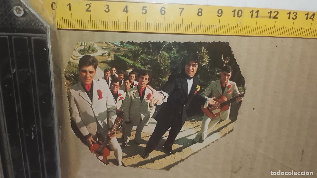 Otros Art&iacute;culos de Coleccionismo en Papel: ANTIGUO carton troquelado tipo cromo, carnaval de cadiz agrupacion