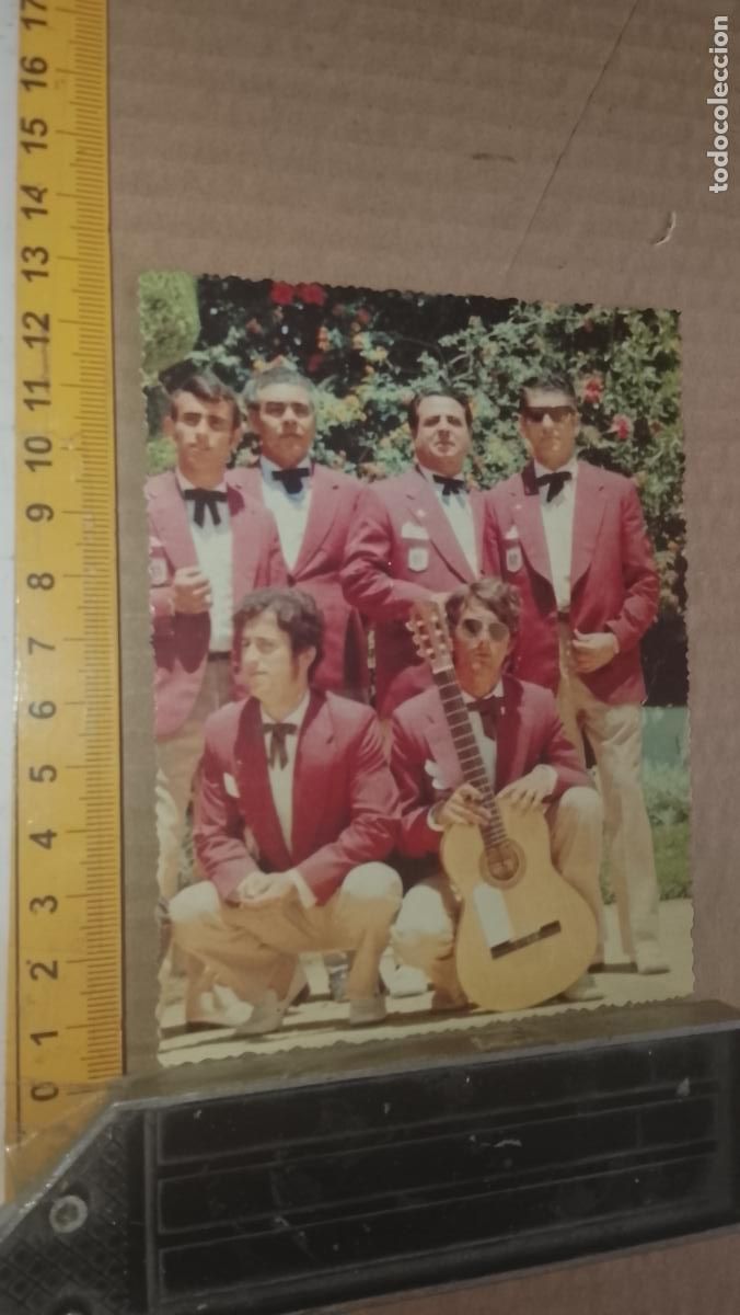 Otros Art&iacute;culos de Coleccionismo en Papel: ANTIGUO carton troquelado tipo cromo, carnaval de cadiz agrupacion