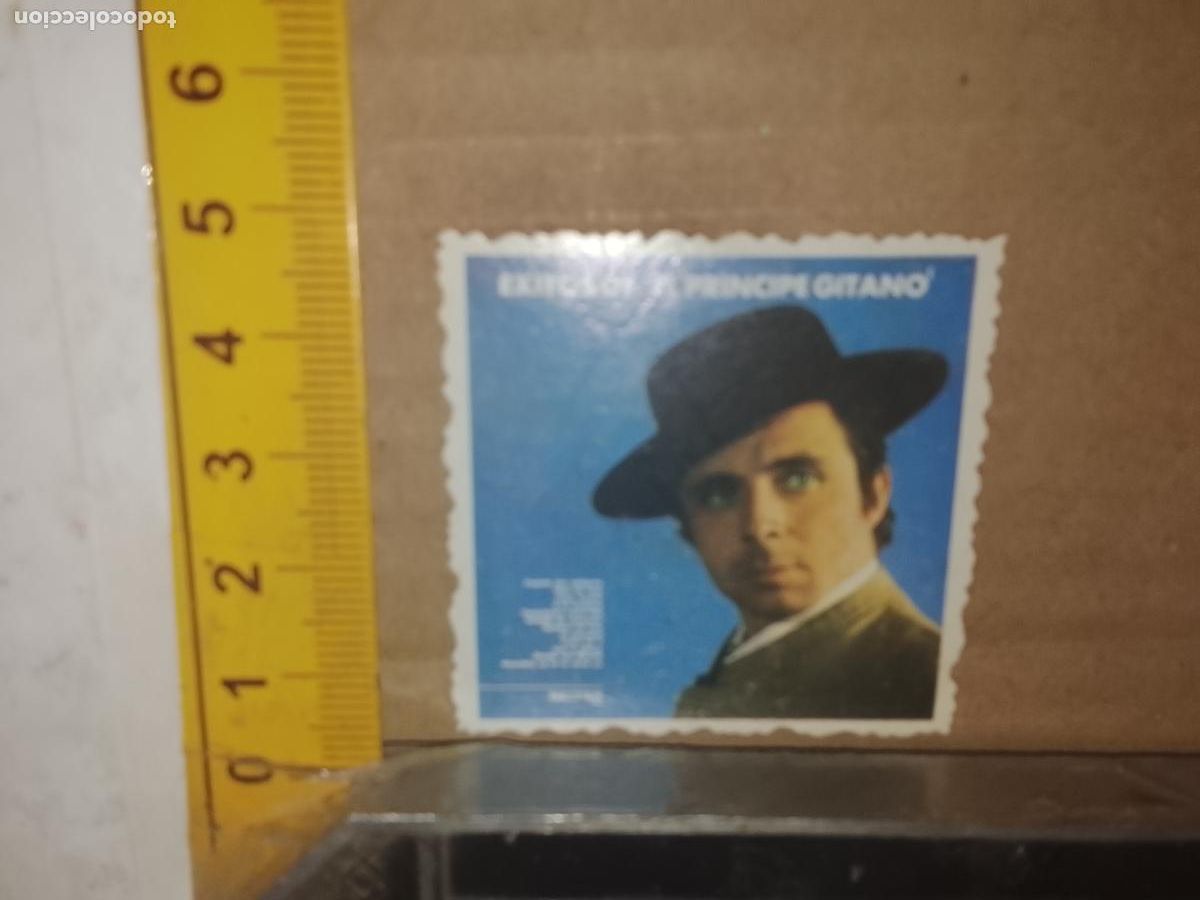 Otros Art&iacute;culos de Coleccionismo en Papel: ANTIGUO carton troquelado tipo cromo, MUSICA EL PRINCIPE GITANO