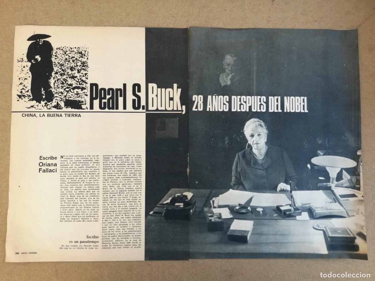 Otros Art&iacute;culos de Coleccionismo en Papel: REPORTAJE. PEARL S. BUCK, 28 A&Ntilde;OS DESPUES DEL NOBEL