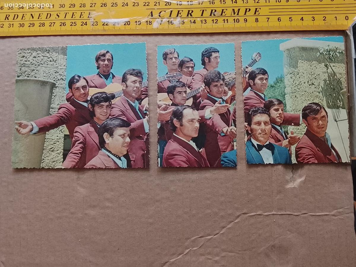 Otros Art&iacute;culos de Coleccionismo en Papel: ANTIGUO carton troquelado tipo cromo, carnaval de cadiz agrupacion 3 partes