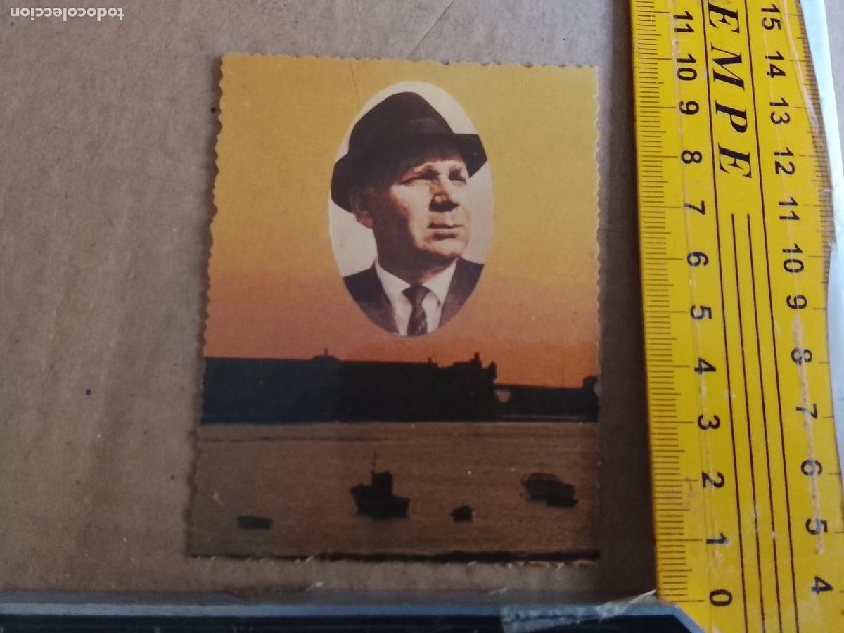 Otros Art&iacute;culos de Coleccionismo en Papel: ANTIGUO carton troquelado tipo cromo, carnaval de cadiz agrupacion