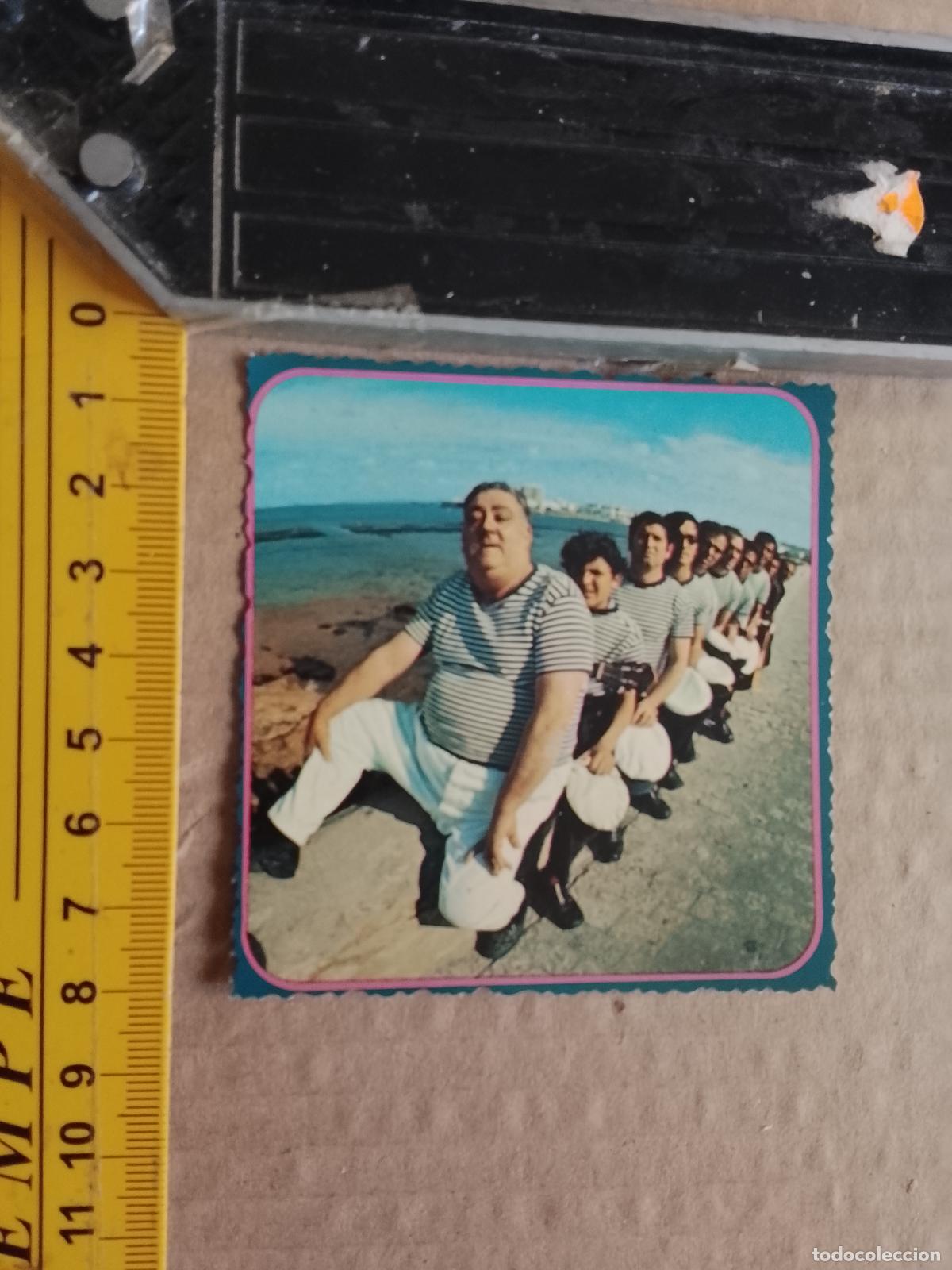 Otros Art&iacute;culos de Coleccionismo en Papel: ANTIGUO carton troquelado tipo cromo, carnaval de cadiz agrupacion