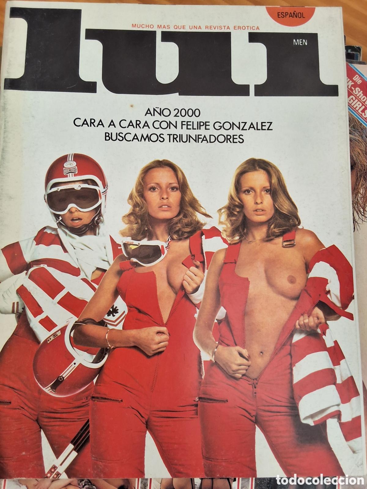 Otros Art&iacute;culos de Coleccionismo en Papel: Lui revista erotica espa&ntilde;ola desnudos mujeres 38 a&ntilde;o 1980/3
