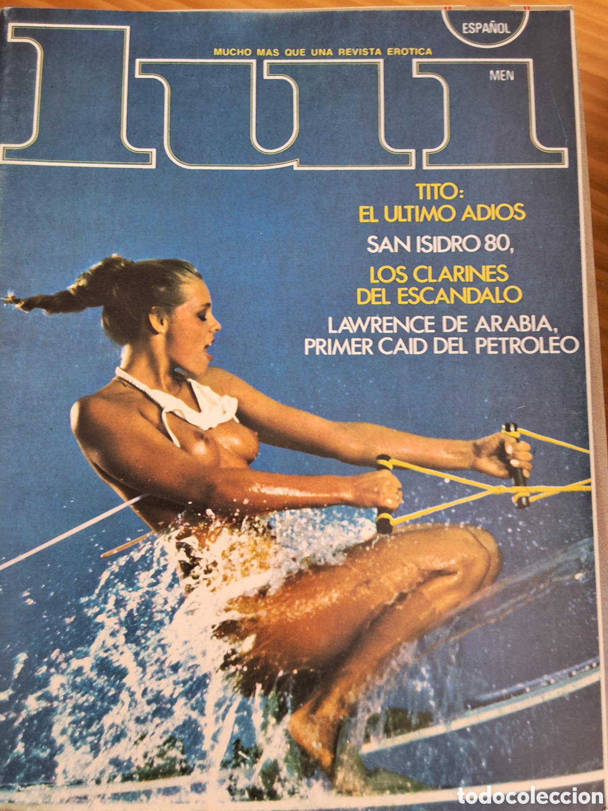 Otros Art&iacute;culos de Coleccionismo en Papel: Lui revista erotica espa&ntilde;ola desnudos mujeres 40 a&ntilde;o 1980/5 incluye p&oacute;ster