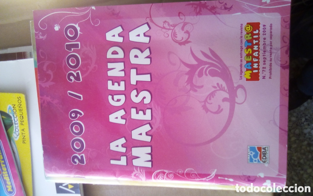 Otros Art&iacute;culos de Coleccionismo en Papel: La agenda maestra 2008-2009. N&deg; 72, septiembre 2009. Obsequio revista Maestra infantil. Edita: Edibe