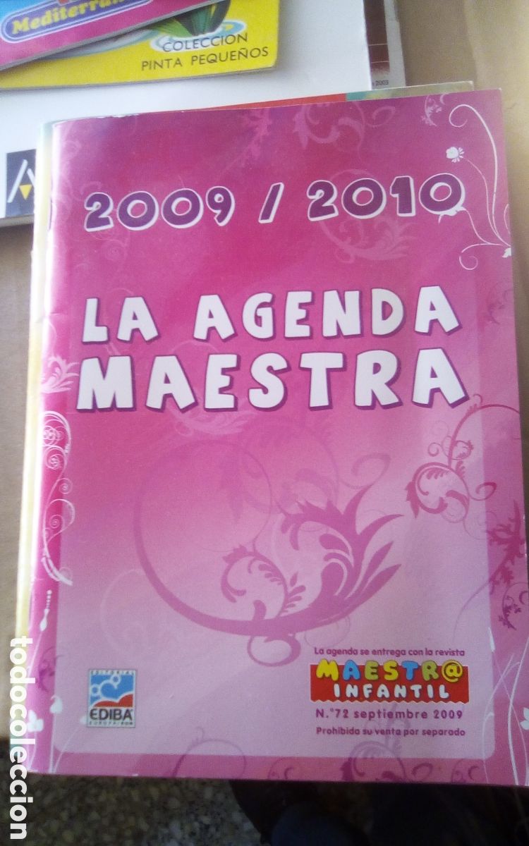 Otros Art&iacute;culos de Coleccionismo en Papel: La agenda maestra 2008-2009. N&deg; 72, septiembre 2009. Obsequio revista Maestra infantil. Edita: Edibe