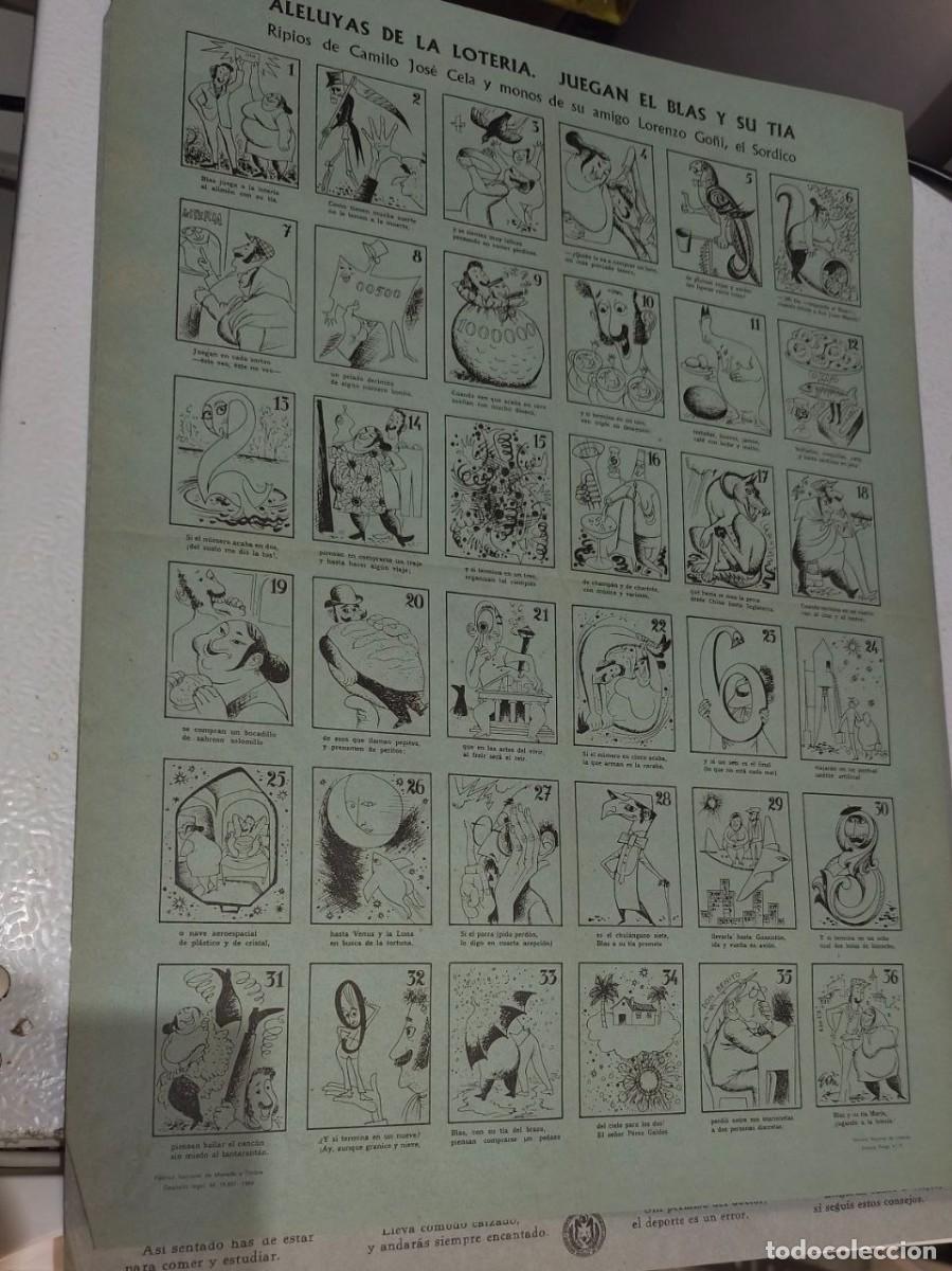Otros Art&iacute;culos de Coleccionismo en Papel: Aleluyas de la Loter&iacute;a: &rdquo;Juegan el Blas y su t&iacute;a&rdquo;