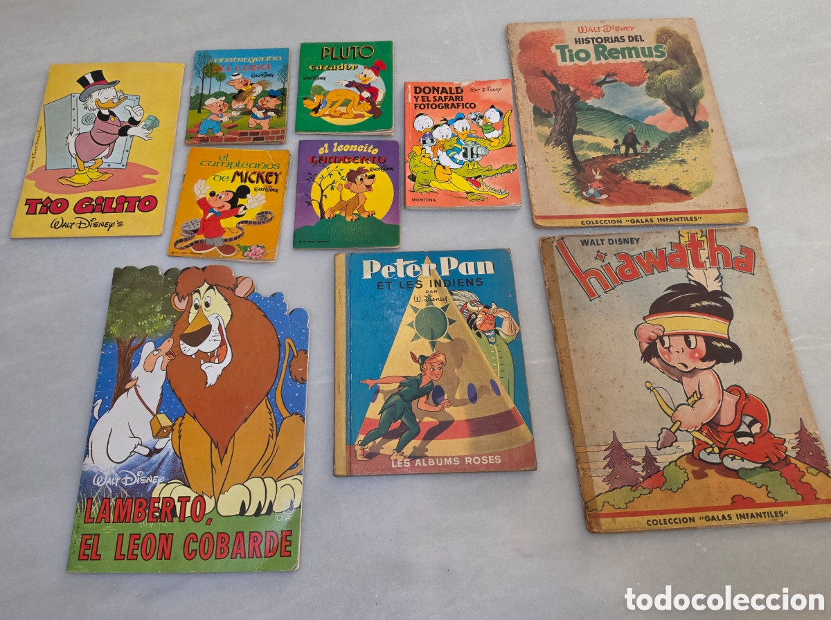 Altri oggetti di carta: WALT DISNEY. CUENTOS INFANTILES A&Ntilde;OS 60, 70. 80. EDITORIAL MATEU. SUSAETA. BRUGUERA. TORAY.
