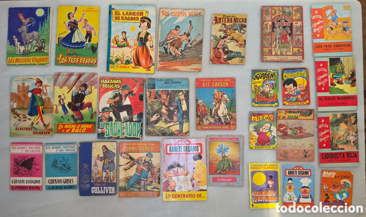 Otros Art&iacute;culos de Coleccionismo en Papel: CUENTOS INFANTILES. A&Ntilde;OS 60, 70. LOTE DE 27 DIFERENTES. TORAY. BRUGUERA. ROGA. FHER. ROMA. MOLINO.