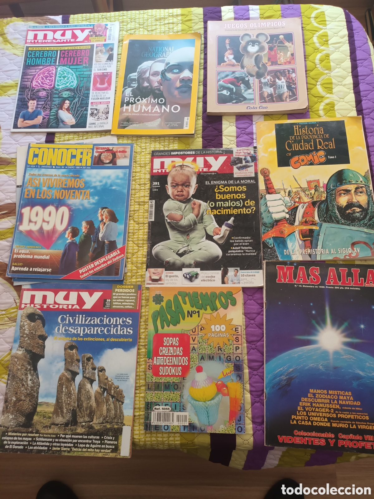 Otros Art&iacute;culos de Coleccionismo en Papel: LOTE DE 9 REVISTAS DISTINTAS FECHAS