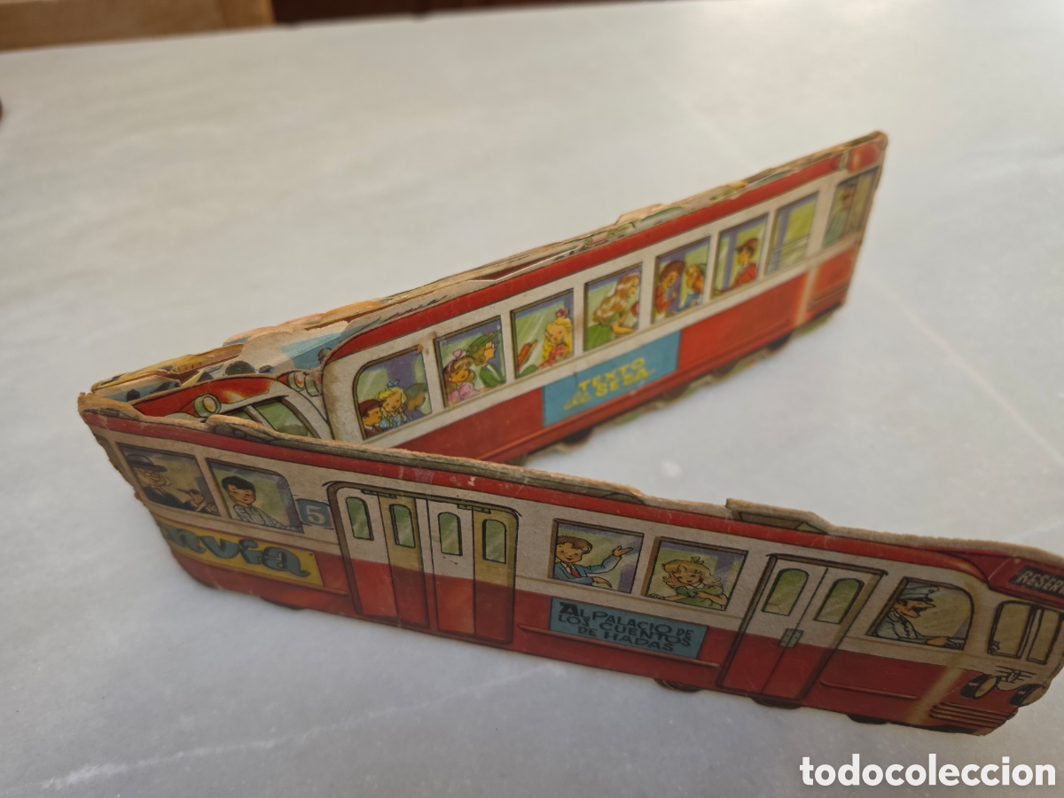 Otros Art&iacute;culos de Coleccionismo en Papel: VIAJE EN TRANVIA AL PALACIO DE LOS CUENTOS DE HADAS. FERRANDIZ. SEZA. TROQUELADO. EDITORIAL VILCAR.