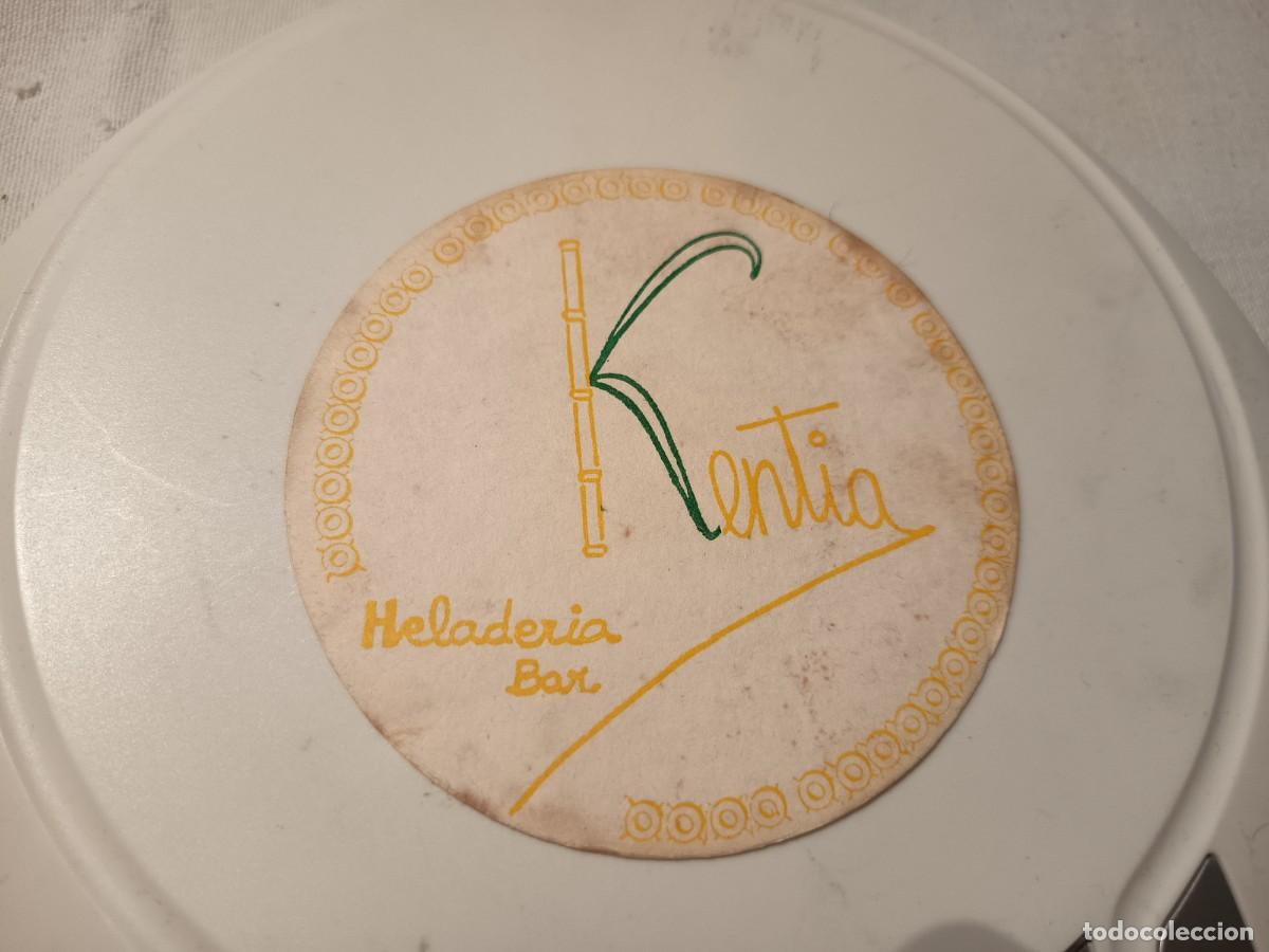 Otros Art&iacute;culos de Coleccionismo en Papel: POSAVASOS BAR HELADERIA KENTIA-MURCIA