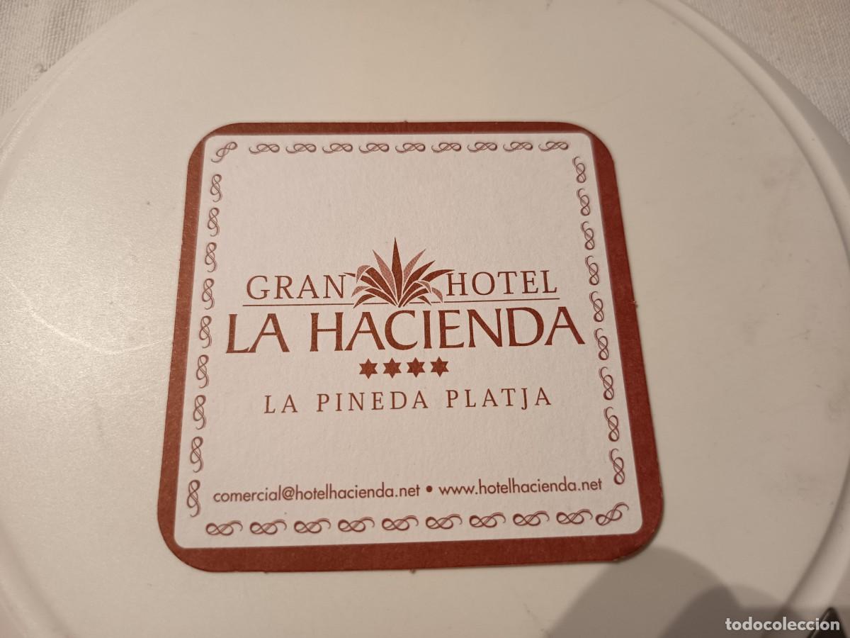 Otros Art&iacute;culos de Coleccionismo en Papel: POSAVASOS GRAN HOTEL LA HACIENDA-LA PINEDA-TARRAGONA