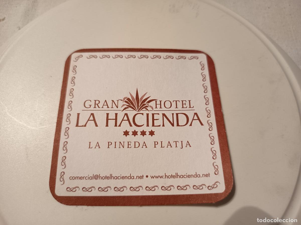 Otros Art&iacute;culos de Coleccionismo en Papel: POSAVASOS GRAN HOTEL LA HACIENDA-LA PINEDA-TARRAGONA