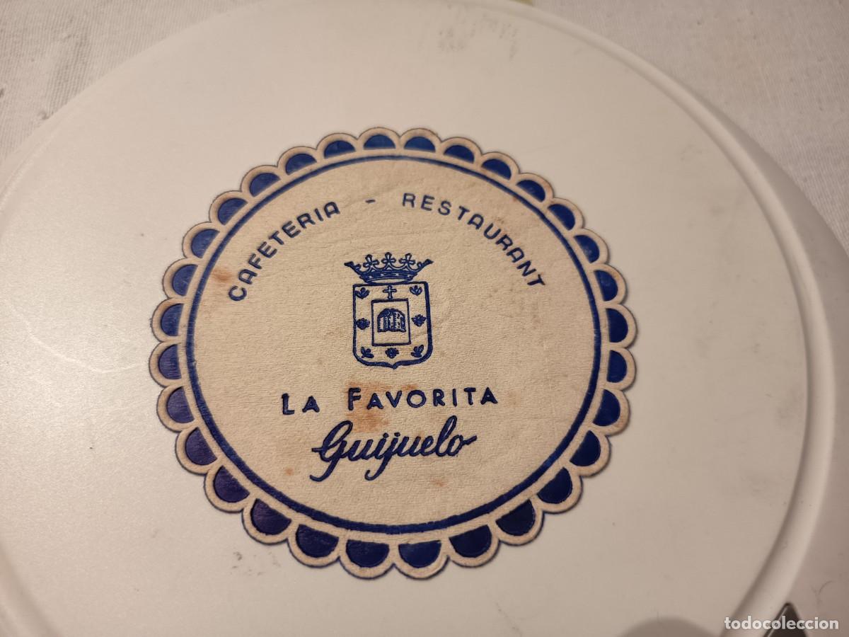 Otros Art&iacute;culos de Coleccionismo en Papel: POSAVASOS CAFETERIA LA FAVORITA-GUIJUELO-SALAMANCA