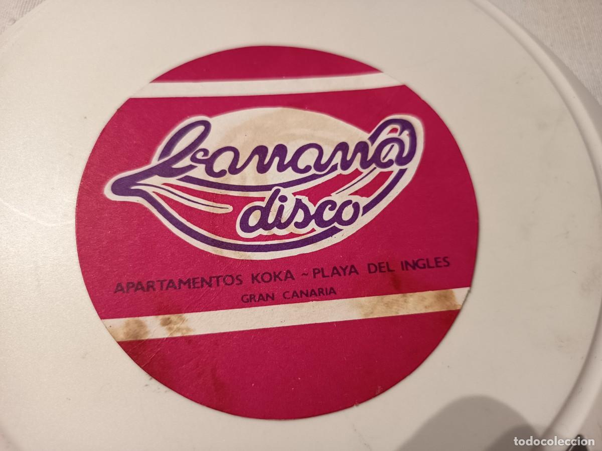 Altri oggetti di carta: POSAVASOS DISCOTECA BANANA-PLAYA DEL INGLES- LAS PALMAS DE GRAN CANARIA