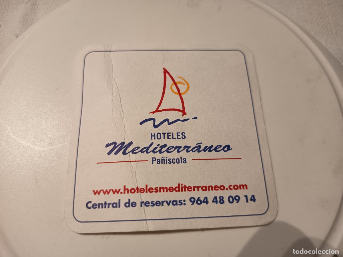 Altri oggetti di carta: POSAVASOS HOTELES MEDITERRANEO-PE&Ntilde;ISCOLA-CASTELLON