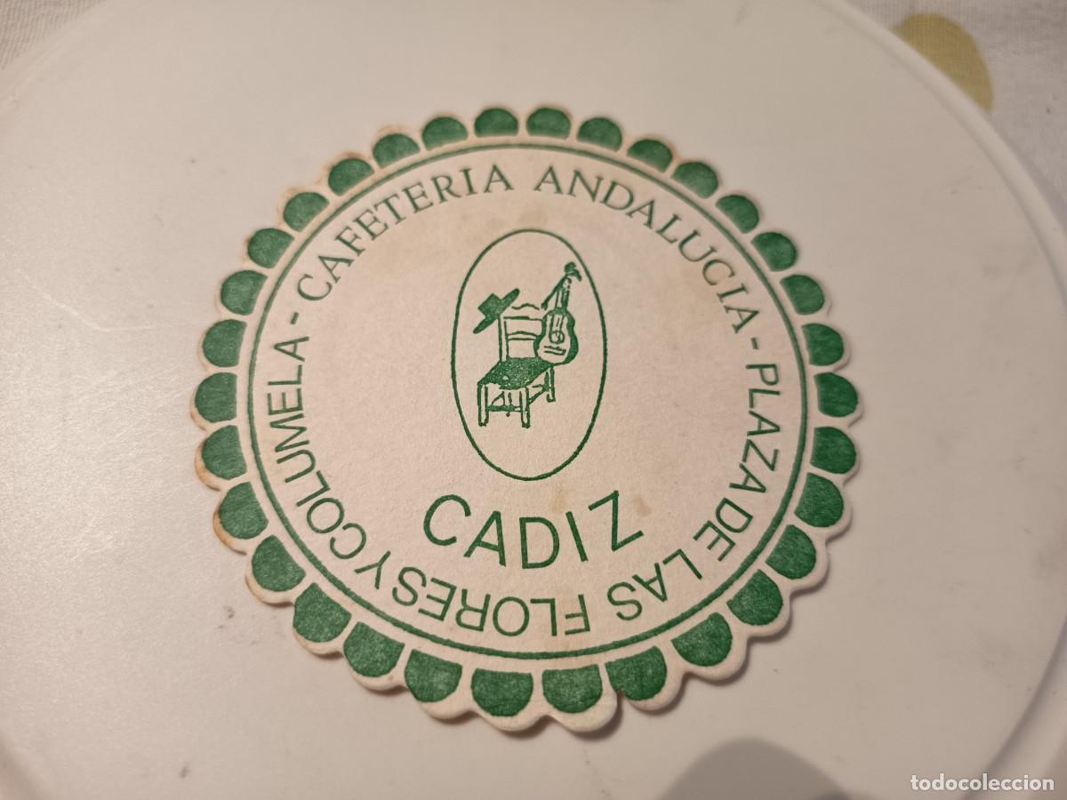 Otros Art&iacute;culos de Coleccionismo en Papel: POSAVASOS CAFETERIA ANDALUCIA-CADIZ