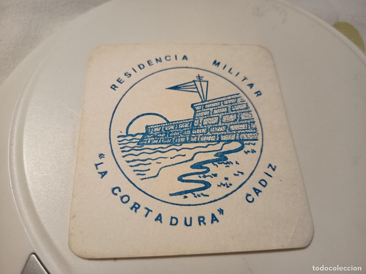 Otros Art&iacute;culos de Coleccionismo en Papel: POSAVASOS RESIDENCIA MILITAR LA CORTADURA-CADIZ