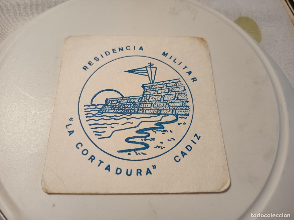 Otros Art&iacute;culos de Coleccionismo en Papel: POSAVASOS RESIDENCIA MILITAR LA CORTADURA-CADIZ