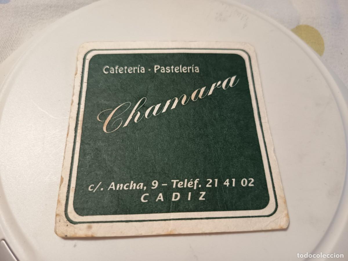Otros Art&iacute;culos de Coleccionismo en Papel: POSAVASOS CAFETERIA CHAMARA-CADIZ