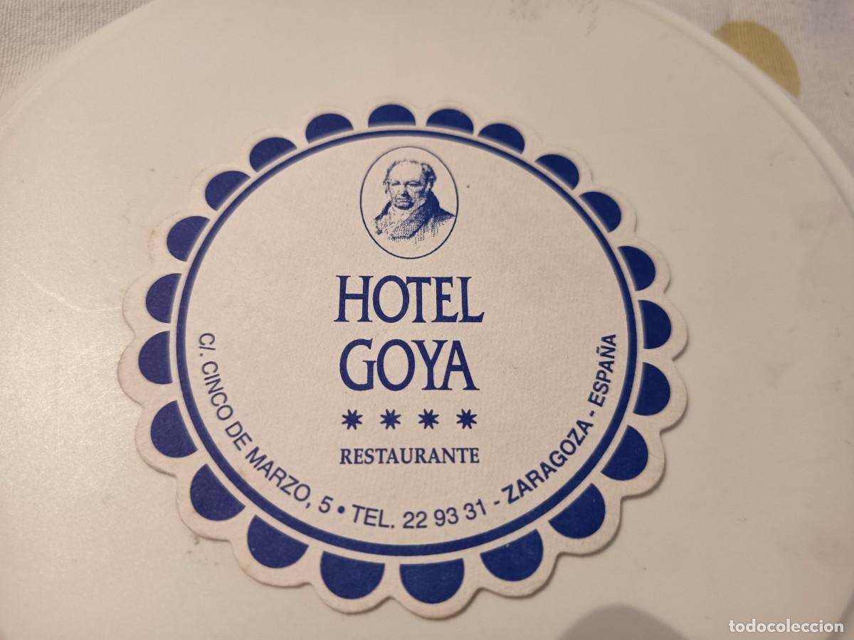 Otros Art&iacute;culos de Coleccionismo en Papel: POSAVASOS HOTEL GOYA-ZARAGOZA