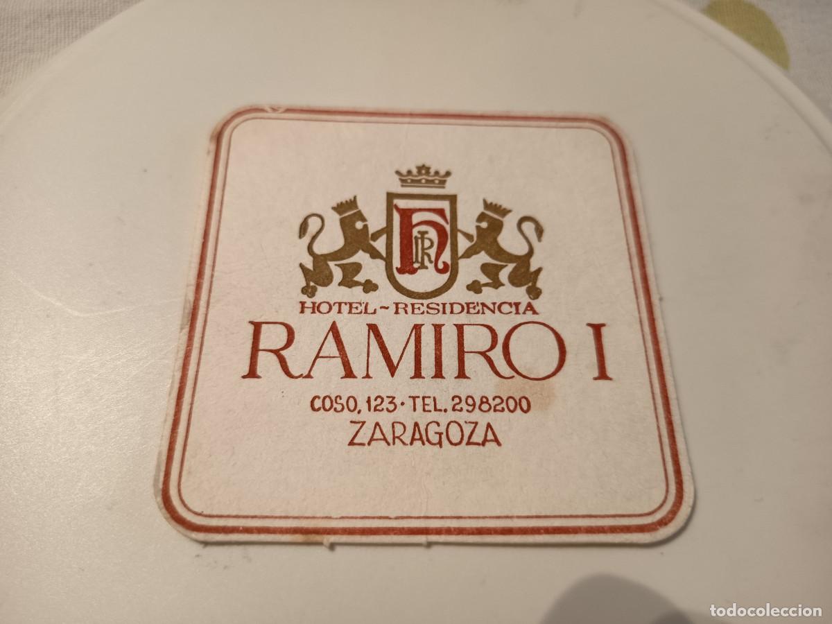 Otros Art&iacute;culos de Coleccionismo en Papel: POSAVASOS HOTEL RESIDENCIA RAMIRO I-ZARAGOZA