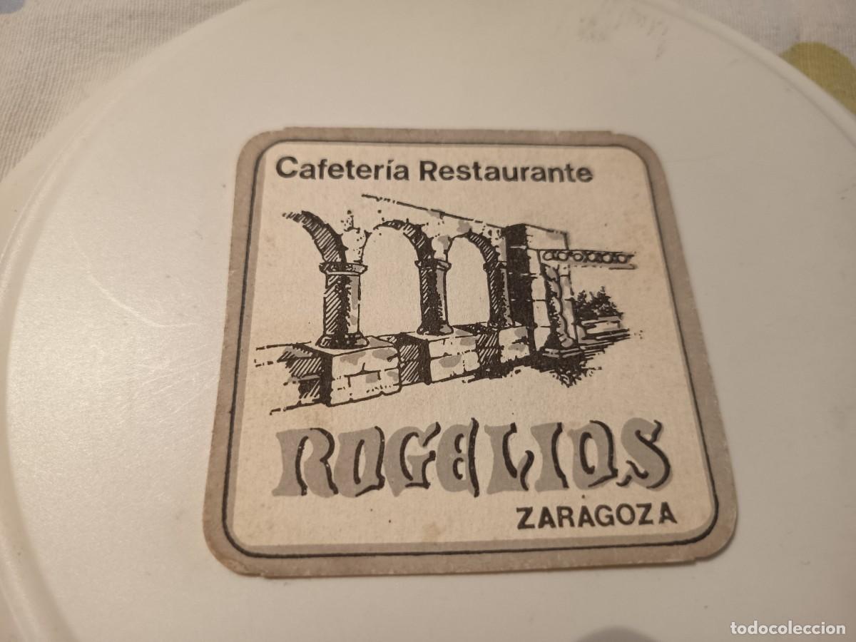 Otros Art&iacute;culos de Coleccionismo en Papel: POSAVASOS RESTAURANTE ROGELIOS-ZARAGOZA