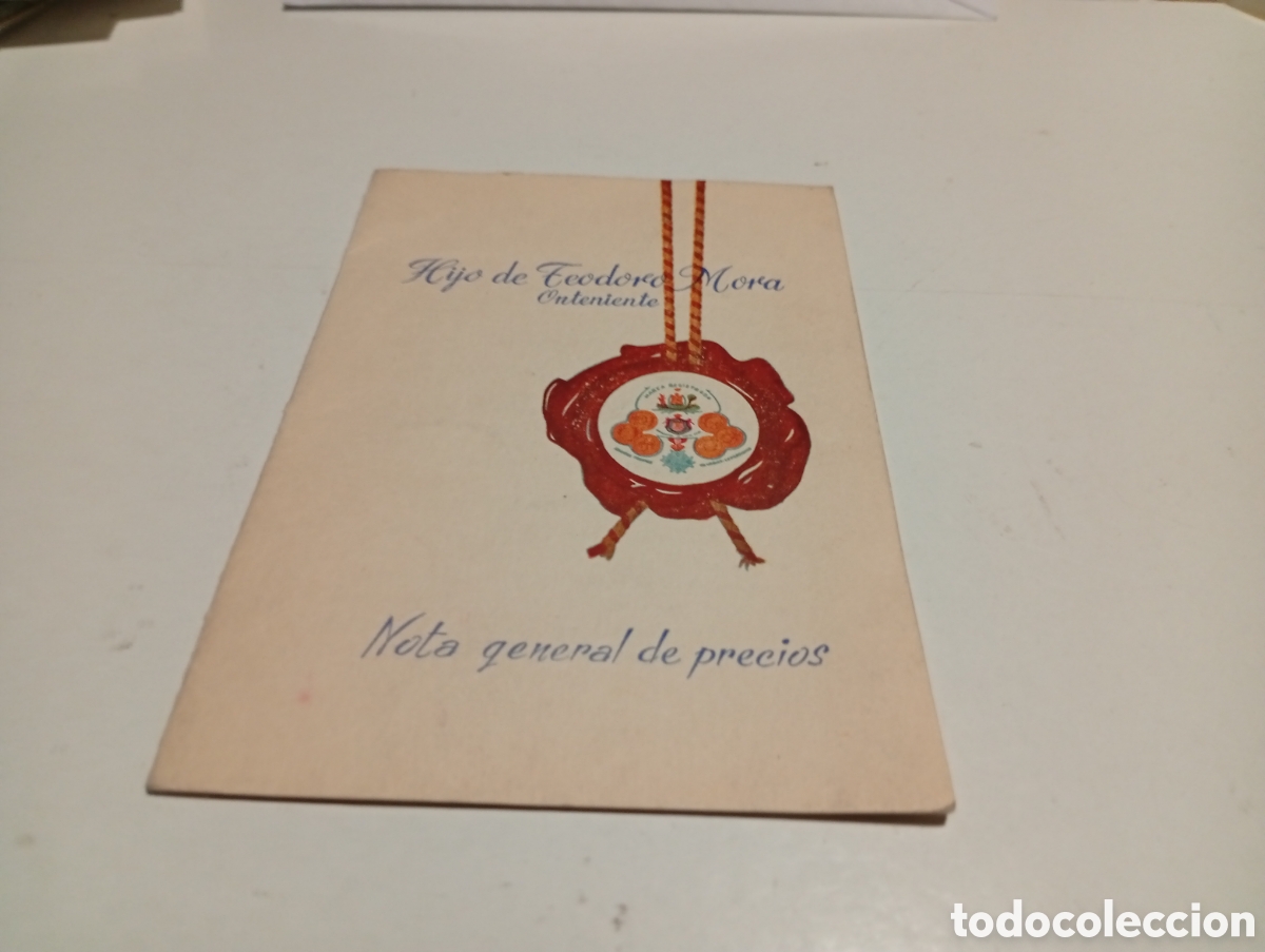 Otros Art&iacute;culos de Coleccionismo en Papel: Tarifa de precios caramelos grajeas y turrones,1964 Onteniente