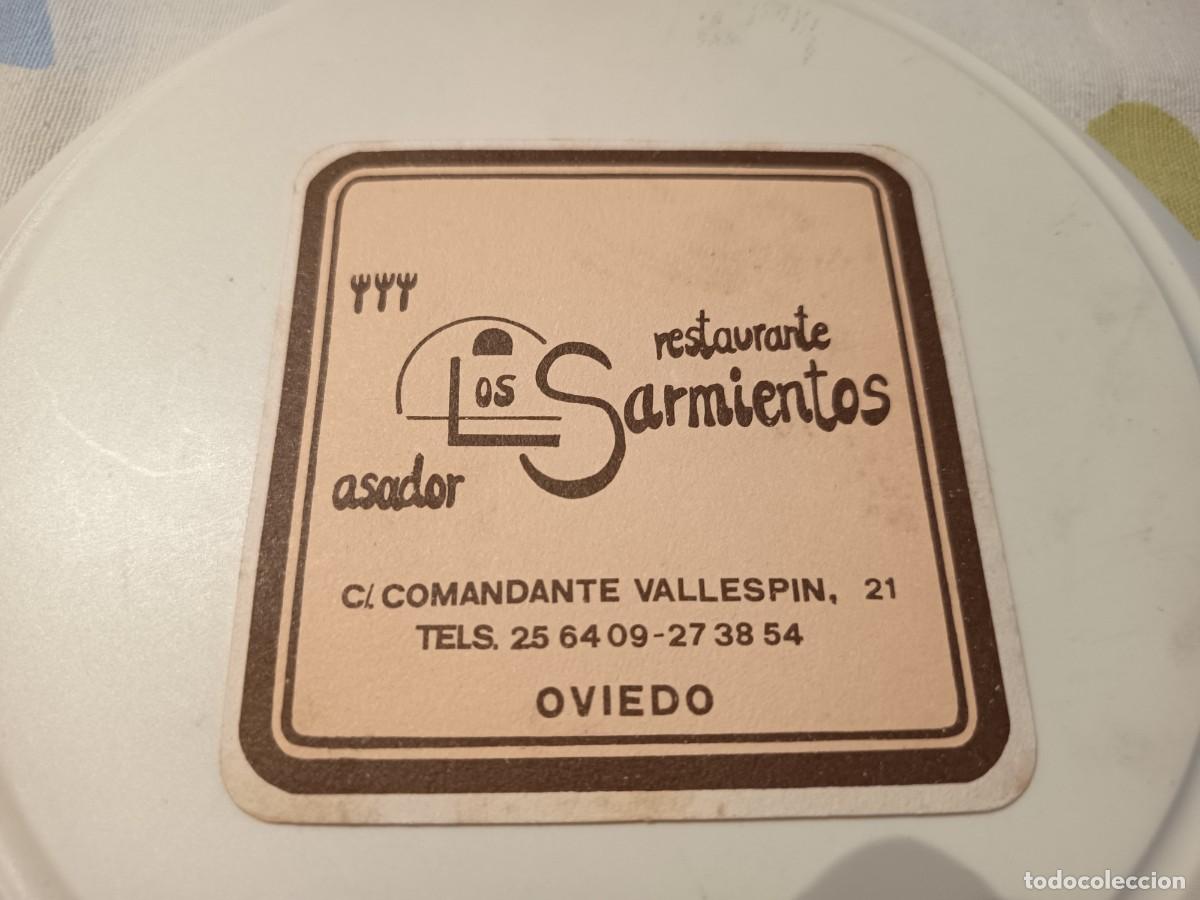 Otros Art&iacute;culos de Coleccionismo en Papel: POSAVASOS RESTAURANTE LOS SARMIENTOS-OVIEDO-ASTURIAS