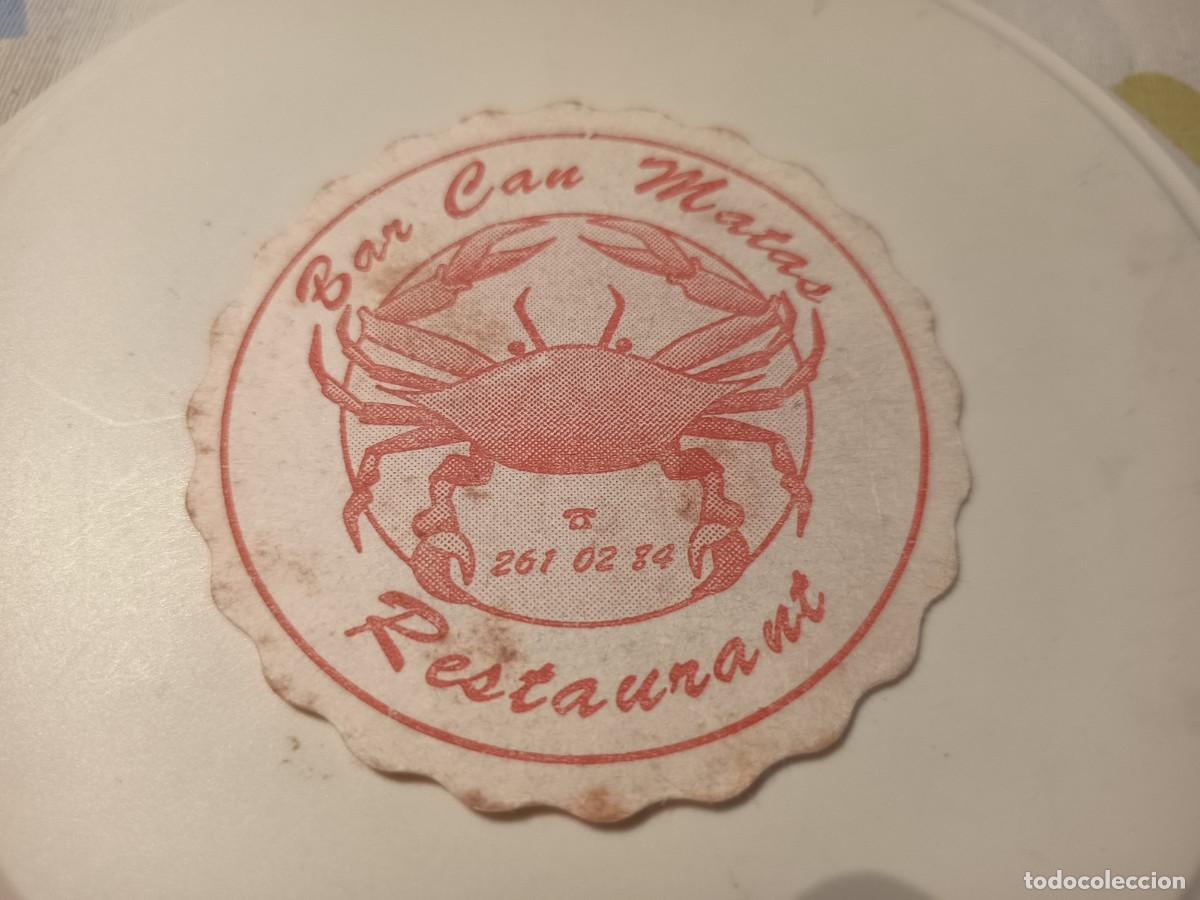 Sammelleidenschaft Andere Papierartikel: POSAVASOS RESTAURANT BAR CAN MATAS-BARCELONA