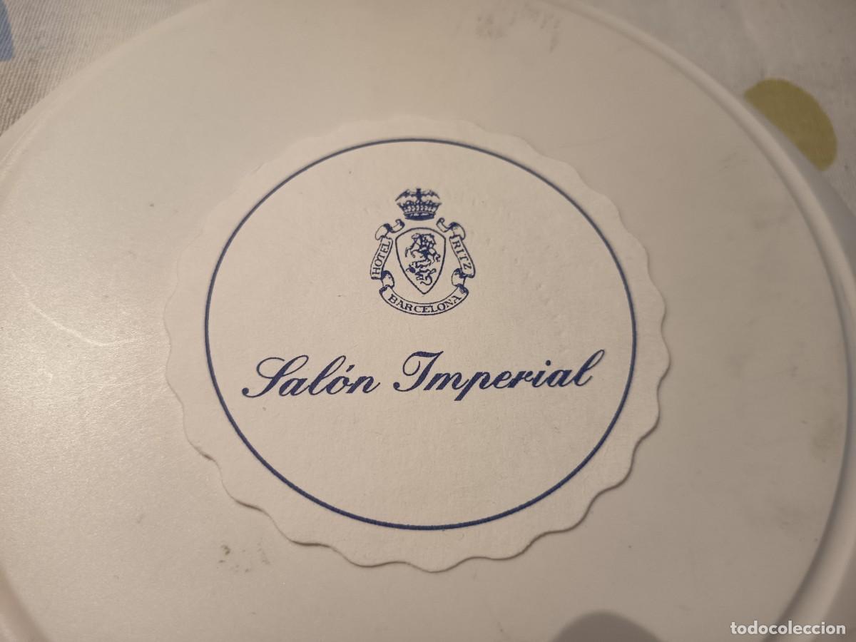 Otros Art&iacute;culos de Coleccionismo en Papel: POSAVASOS HOTEL RITZ-SALON IMPERIAL-BARCELONA