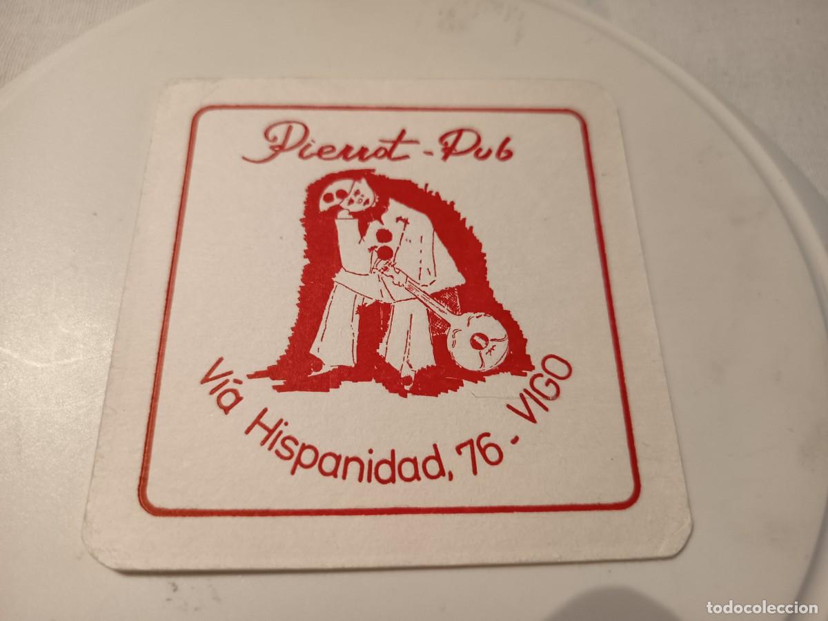 Otros Art&iacute;culos de Coleccionismo en Papel: POSAVASOS PUB PIERROT- VIGO-PONTEVEDRA