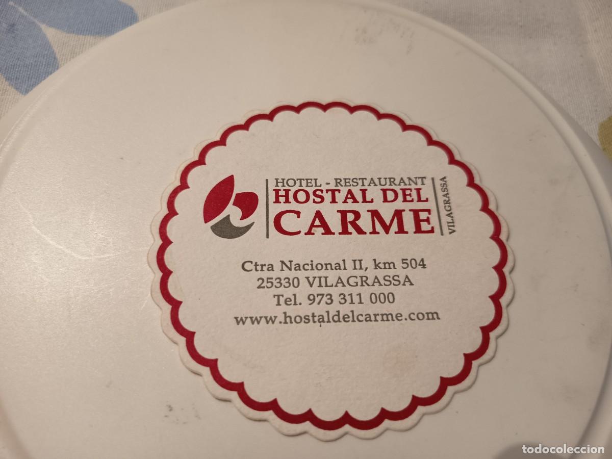 Sammelleidenschaft Andere Papierartikel: POSAVASOS HOTEL DEL CARME-VILAGRASSA-LERIDA