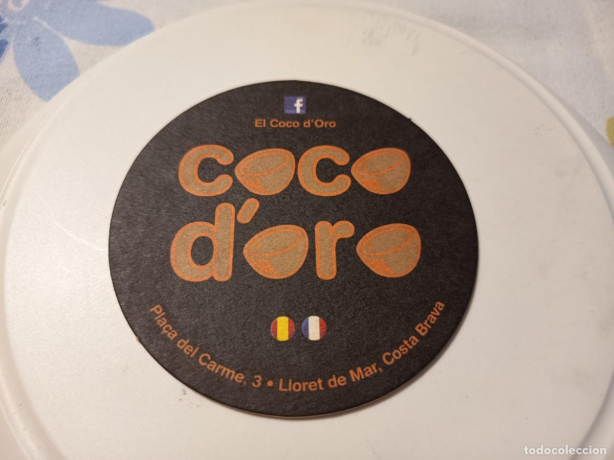 Sammelleidenschaft Andere Papierartikel: POSAVASOS PUB COCO D'ORO-LLORET DE MAR-GIRONA