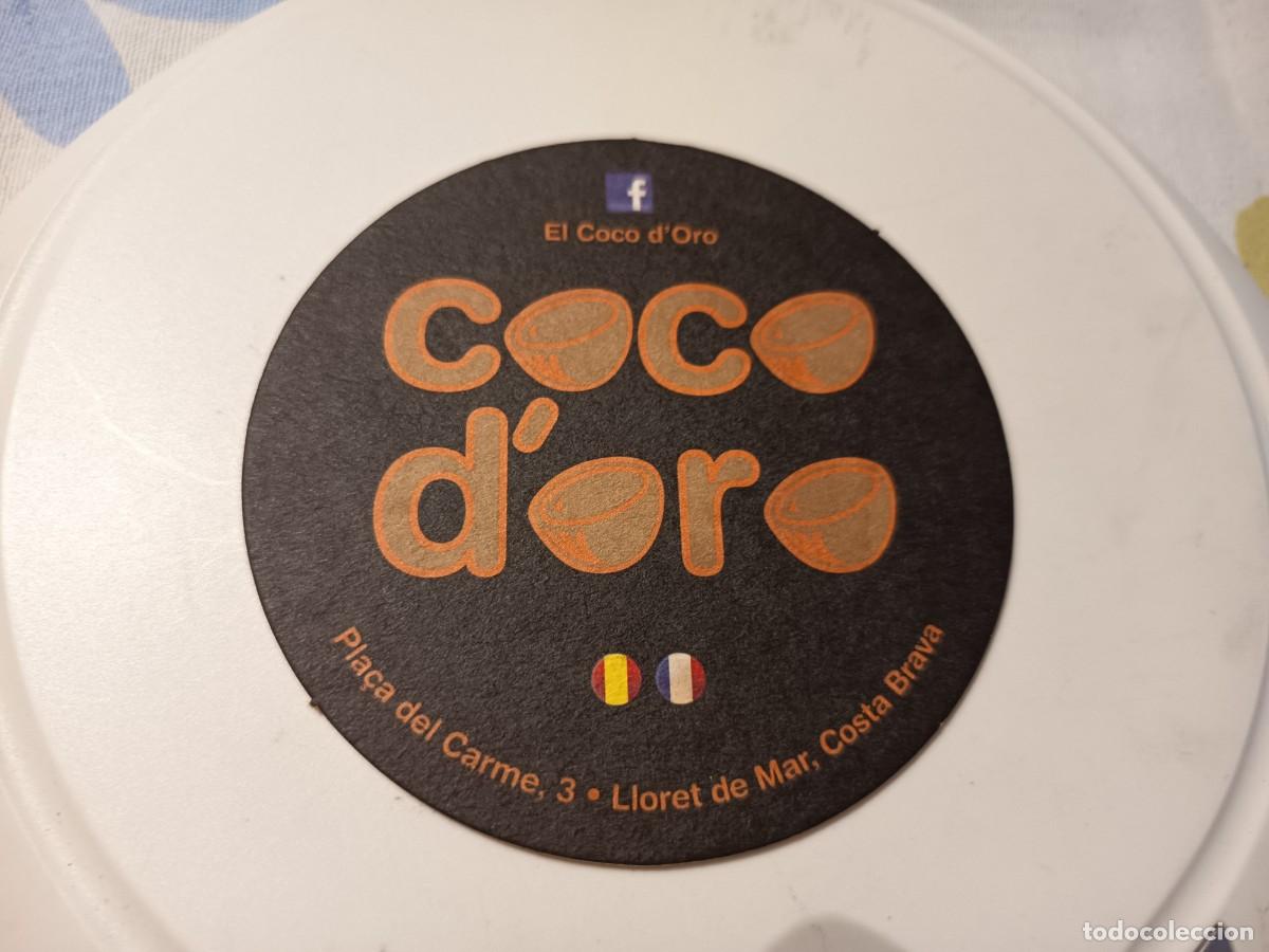 Sammelleidenschaft Andere Papierartikel: POSAVASOS PUB COCO D'ORO-LLORET DE MAR-GIRONA