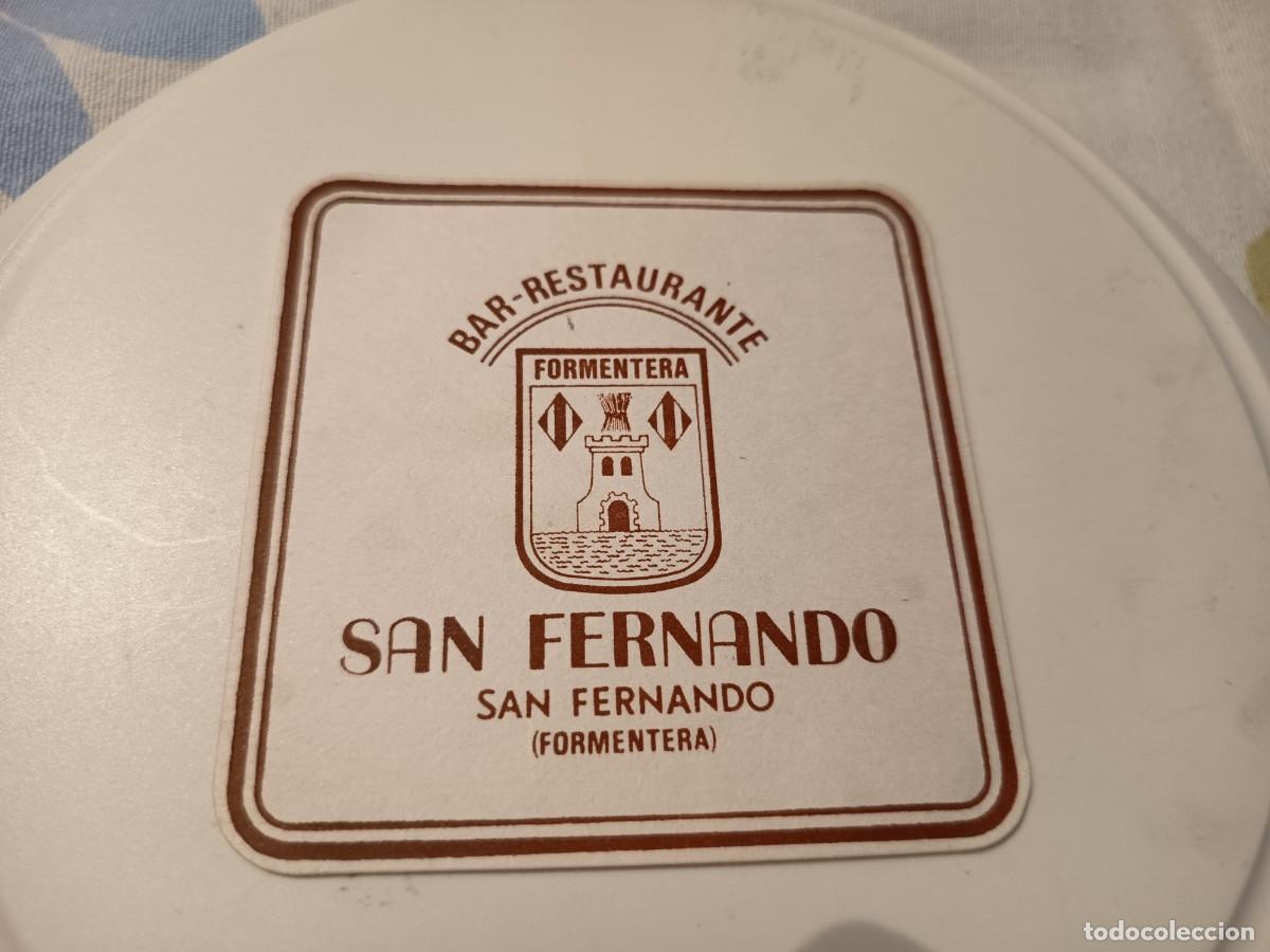 Otros Art&iacute;culos de Coleccionismo en Papel: POSAVASOS RESTAURANTE-SAN FERNANDO-FORMENTERA-BALEARES
