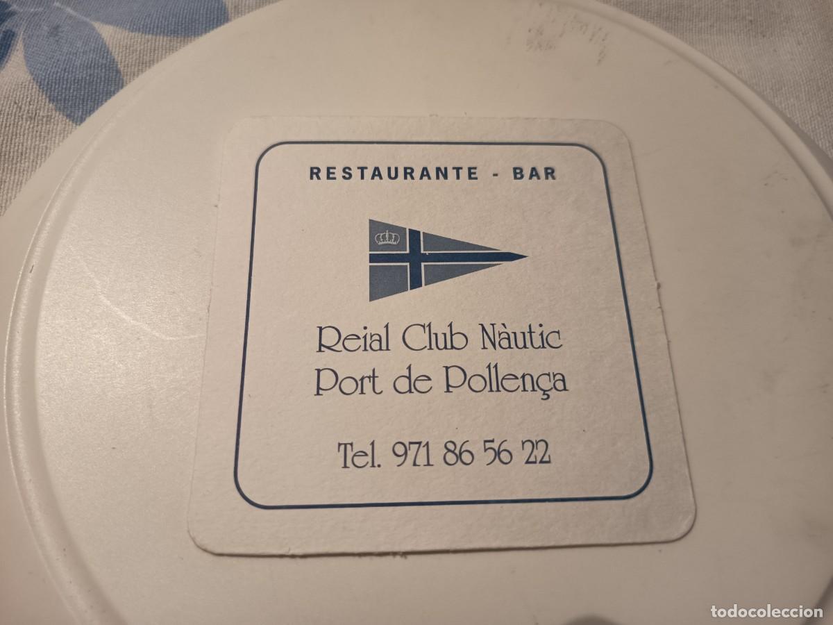 Otros Art&iacute;culos de Coleccionismo en Papel: POSAVASOS RESTAURANTE REAL CLUB NAUTICO DE POLLENSA-BALEARES