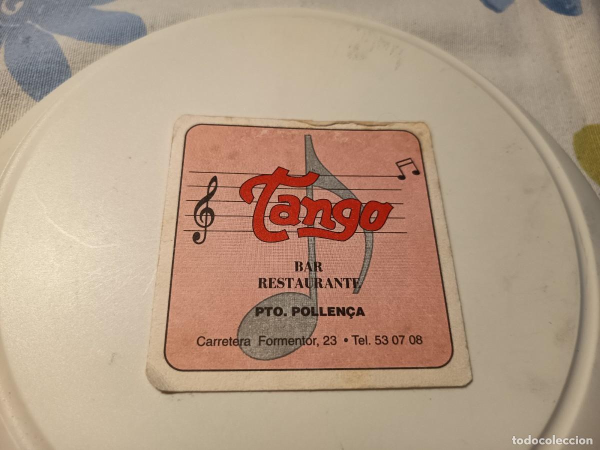 Otros Art&iacute;culos de Coleccionismo en Papel: POSAVASOS RESTAURANTE TANGO-PUERTO POLLENSA-MALLORCA-BALEARES