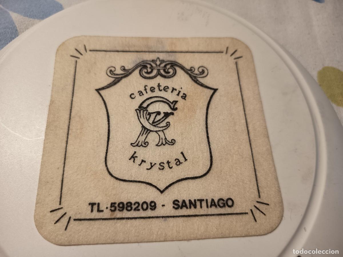 Otros Art&iacute;culos de Coleccionismo en Papel: POSAVASOS CAFETERIA KRYSTAL-SANTIAGO- CORU&Ntilde;A