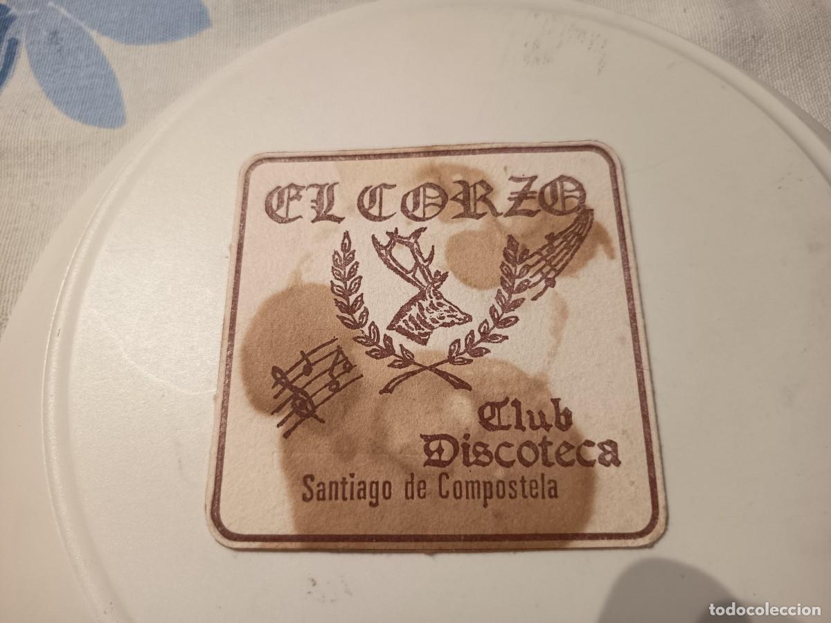 Otros Art&iacute;culos de Coleccionismo en Papel: POSAVASOS BDISCOTECA EL CORZO-SANTIAGO- CORU&Ntilde;A